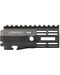 Aero Precision APRA500708A Atlas R-One Handguard 4.80" M-LOK, Black Anodized Aluminum, Full Length Picatinny Top, Mounting Hardware Included for M4E1/AR-15