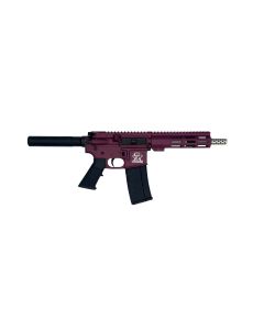 Great Lakes Firearms GL15223SSPCHY AR-15 Pistol 223 Wylde 30+1 7.50" Stainless Barrel, Black Cherry Rec, 7" M-LOK Handguard, Buffer Tube (No Brace), Black A2 Grip