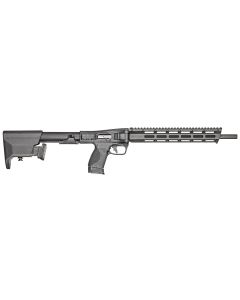 Smith &amp; Wesson 12576 M&amp;P FPC9mm Luger 10+1 16.25" Black Oxide Steel Barrel, Black Anodized Aluminum Receiver, M-LOK Slots w/Picatinny Style Rail Handguard, Adjustable Black Synthetic Stock