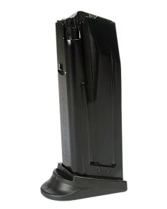 HK 50223214 P2000Black Detachable w/ Extended Floor Plate 10rd 9mm Luger (Subcompact)