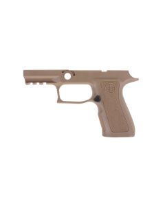 Sig Sauer GRIPMODXC943MCOY P320 Grip Module X-Series Compact (Medium Size Module), 9mm Luger/40 S&amp;W/357 Sig, Coyote Polymer, Fits Sig P320 (3.60" &amp; 3.90")