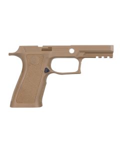 Sig Sauer GRIPMODXCA943MCOY P320 Grip Module X-Series Carry (Medium Size Module), 9mm Luger/40 S&amp;W/357 Sig, Coyote Polymer, Fits Sig P320 (3.90" &amp; 4.70")