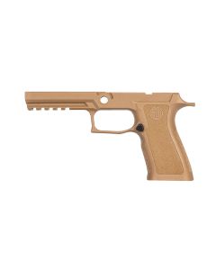 Sig Sauer GRIPMODXF943MCOY P320 Grip Module X-Series (Medium Size Module), 9mm Luger/40 S&amp;W/357 Sig, Coyote Polymer, Fits Full Size Sig P320 (4.70")