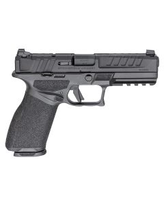 Springfield Armory EC9459BLCU Echelon9mm Luger 10+1 4.50" Black Melonite Steel Barrel &amp; Optic Ready/Serrated Steel Slide, Black Polymer Frame w/Picatinny Rail, Textured Grip
