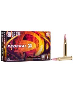 Federal F3006FS2 Fusion30-06Springfield 165gr Bonded Soft Point 20 Per Box/10 Case