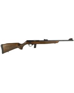 Rossi RB22L1811WD RB22Full Size 22 LR 10+1 18" Matte Black Steel Barrel, Dovetail Base Steel Receiver, Hardwood Monte Carlo Stock