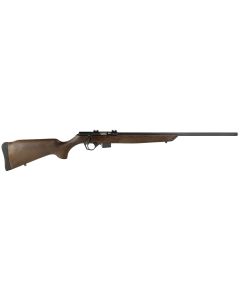 Rossi RB22W2111WD RB22Full Size 22 WMR 5+1 21" Blued Steel Barrel, Blued Weaver Scope Mount Steel Receiver, Hardwood Monte Carlo Stock