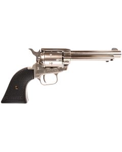 Heritage Mfg RR22NI4 Rough Rider22 LR 6 Shot, 4.75" Black Nitride Steel Barrel, Black Nitride Steel Frame, Black Cylinder, US Flag Polymer Grip, Manual Safety, Exposed Hammer