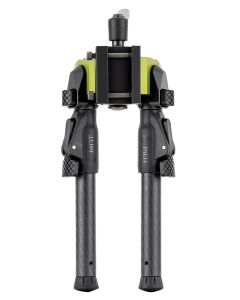 Mdt Sporting Goods Inc 105561GRN GRND-PODGreen/Black 4.50"-9" Carbon Fiber/Aluminum, Adj. Throw Lever, 4 Leg Postitions, Fits ARCA Rail &amp; RRS Dovetail