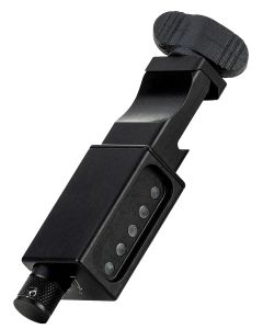 Mdt Sporting Goods Inc 107202BLK LRA Send iT Electronic LevelPicatinny Rail Attachment, Black Aluminum, 5 Color LEDs, Adj. Brightness, Weather Resistant