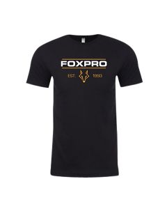 Foxpro E93BS Est. 93Black Cotton/Polyester Short Sleeve Small