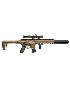 Sig Sauer Airguns AIRMCX MCX AirCO2 177 Pellet 30rd Flat Dark Earth Flat Dark Earth Synthetic Stoc with 1-4x24mm Scope