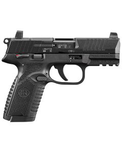 FN 66101013 502 MRD Full Size 22 LR 10+1 4" Black Target Crown Steel Barrel/Black PVD Optic Ready/Serrated Slide/Black Polymer Frame w/Accessory Rail/Black Textured Polymer Grips Ambidextrous