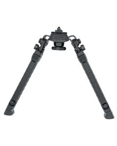 FAB Defense FXSPIKEB Spike Precision Bipod 7.09"- 11.42" Adj., Rotating &amp; Tilting, Rubber Feet, Includes Leg Extensions, Picatinny Rail Compatible Black Polymer &amp; Aluminum