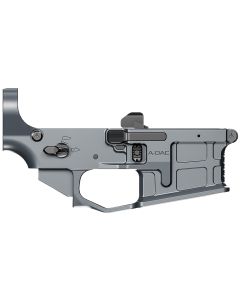 Radian Weapons R0388 A-DAC 15 Lower Receiver Gray, Fully Ambi Controls, Talon 45/90 Safety, Ext. Bolt Catch, Left-Side Mag Release, Right-Side Bolt Release, Enhanced Takedown Pins