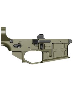 Radian Weapons R0391 A-DAC 15 Lower Receiver OD Green, Fully Ambi Controls, Talon 45/90 Safety, Ext. Bolt Catch, Left-Side Mag Release, Right-Side Bolt Release, Enhanced Takedown Pins