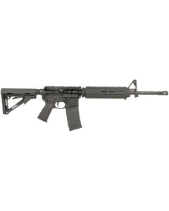 Aero Precision APCR640435 AR155.56x45mm NATO 30+1 16" Mid-Length Barrel, Black, Magpul Furniture, Drop-In Handguard, CTR Stock, MOE Grip, A2 Front Sight
