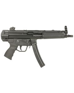 Century Arms HG6034ALN AP5 CORE 9mm Luger 30+1 8.90" Threaded Barrel, Black, Stamped Metal Rec, Fixed Front/Drum Rear Sights, Includes Sling (1 Mag)