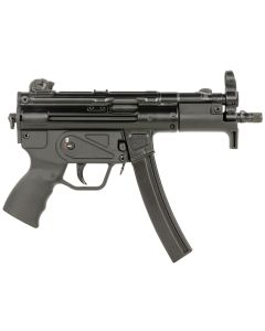 Century Arms HG6035ALN AP5 P CORE 9mm Luger 30+1 5.75" Threaded Barrel, Black, Stamped Metal Rec, Fixed Front/Drum Rear Sights, Includes Sling (1 Mag)