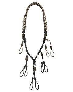 Drake Waterfowl DW7150BKO Callers Lanyard Black/Olive Polypropylene Adjustable