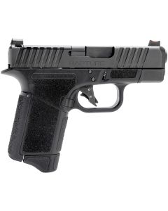 Gforce Arms GF932512 RaptureSub-Compact 9mm Luger 12+1 3.25" Black Steel Barrel, Black Optic Cut/Serrated Slide, Polymer Frame, Black Textured Grip