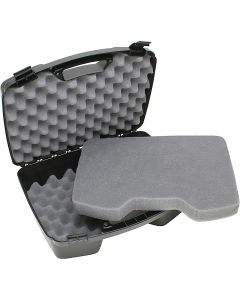 MTM Case-Gard 81140 Handgun CaseBlack Polypropylene Holds 4 Handgun w/ up to 8" Barrels &amp; 6 Sub-Compacts w/ Magazines