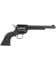 Heritage Mfg RR22B6PGHOL Rough Rider22 LR 6 Shot, 6.50" Black Oxide Steel Barrel, Black Oxide Zinc Alloy Frame, Black Oxide Cylinder, Black Polymer Grip, Exposed Hammer