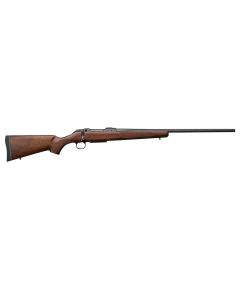 CZ-USA 07701 CZ 600 American ST1 223 Rem 5+1 24" Threaded, Black Barrel/Rec, Grade A Dark Walnut Stock, Adj. Trigger