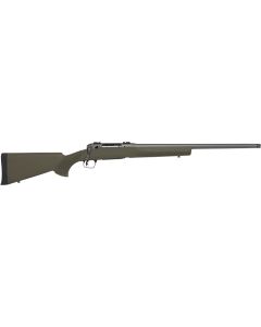 Savage Arms 58037 110 Trail Hunter 270 Win 4+1 22" Threaded/Medium Heavy Profile, Tungsten Gray Cerakote Barrel/Rec, OD Green Hogue Overmold Stock, Adj. AccuTrigger, Weaver Base