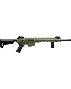 Maxim Defense MXM49684 MD10 L 308 Win 20+1 16" Fluted Barrel, Bazooka Green Cerakote Finish, M-LOK Handguard, Black Magpul Furniture, SL-K Stock, MVG Grip, MBUS Sights, Blackout Defense Flat Trigger