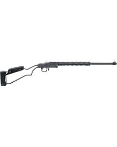 Chiappa Firearms 500273 Big Badger410 3" 1rd 20", Blued, M-LOK/Picatinny Handgaurd, Wire Stock with Adj. Comb, Fiber Optic Sight