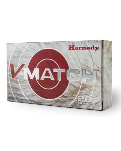 Hornady 81504 V-Match6.5Creedmoor 100gr ELD-VT 20 Per Box/10 Case