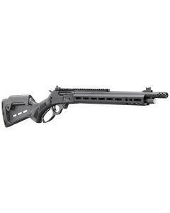 Marlin 70901 1895 Dark 45-70 Gov 5+1 16.17" Threaded, Black, M-Lok Handguard, Synthetic Stock with Cheek Riser &amp; M-Lok Slots, Muzzle Brake, Adj Ghost Ring/Fiber Optic Sights, Optics Mount