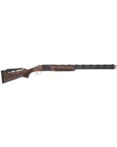 TriStar 33180 Cypher Sporting Over/Under 12 Gauge 3" 2rd 30" Chrome-Lined, Blued Barrel/Rec, Deluxe Walnut Furniture, Adj. Comb Stock, Fiber Optic Sight, 5 Ext. Chokes