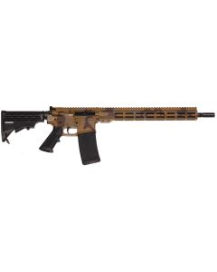 Great Lakes Firearms GL15223MSAH AR-15 Mission 223 Wylde 30+1 16", Sahara Camo Rec/15" M-Lok Handguard, Black Carbine Stock &amp; A2 Grip, Muzzle Brake