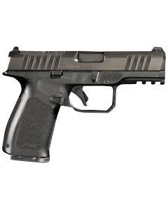 Rost Martin RM1CBLKOSP RM1C9mm Luger 17+1 4" Black Match Grade Barrel, Black Tenifer Optic Ready/Serrated Steel Slide, Black Polymer Frame w/Picatinny Rail, Textured Grip, Ambidextrous