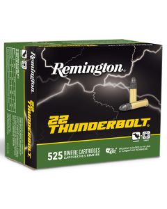 Remington Ammunition R21271 Thunderbolt Bulk 22LR 40gr Lead Round Nose 525 Per Box/12 Case