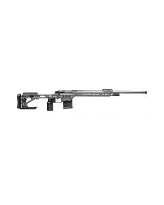 Bergara Rifles BPR25-6GT Premier Competition 6 GT 10+1 26" Polished Clear Cerakote #4 Tapered Steel Threaded Barrel, Polished Clear Cerakote Steel Receiver, Tungsten MPA BA Chassis