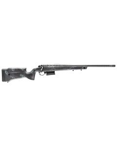 Bergara Rifles B14S752CF B-14 Crest 6.5 Creedmoor 5+1 20" Sniper Gray Cerakote #5 Contour Threaded Barrel, Sniper Gray Cerakote Steel Receiver, Black &amp; Gray Sponge Fixed Carbon Fiber Stock