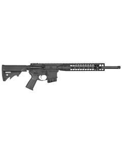LWRC ICDIR35B16L Individual Carbine Direct Impingement 350 Legend 5+1 16.10" Threaded, Black, Ambi Rec, M-Lok Handguard, 6 Position Stock, OEM Ultra Combat Grip, Angled Fore Grip