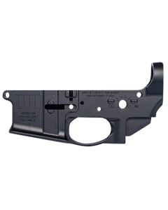Sons Of Liberty Gun Works BROADSWORDLR Broadsword Ambi Stripped Lower Receiver Black Anodized Aluminum, Ambi Controls, Flared Magwell, Fits Mil-Spec AR-15