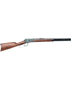 Cimarron AS621 1892 Short 357 Mag/38Special 10+1 20" Blued Round Barrel, Color Case Hardened Receiver, Walnut Furniture