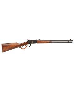 Gforce Arms GFLVR357 SaddlehornFull Size 357 Mag 10+1 20" Black Steel Barrel &amp; Aluminum Receiver, Turkish Walnut Fixed Stock