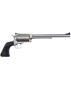 Magnum Research BFR360 BFRExtra Large Frame 360 Buckhammer 6 Shot, 10" Stainless Steel Barrel, Cylinder &amp; Frame, Black Rubber Grips, Exposed Hammer