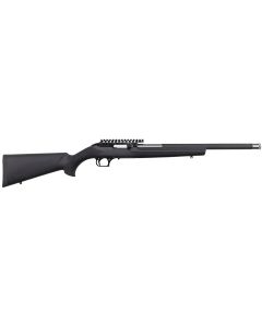 Magnum Research SBA22WMH Magnum Lite22 WMR 9+1 19" Black Threaded Barrel, Black Anodized Picatinny Rail Aluminum Receiver, Black Polymer Hogue OverMolded Stock