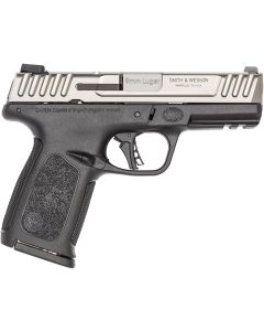 Smith &amp; Wesson 13935 SD9 2.0Compact Frame 9mm Luger 10+1, 4" Stainless Steel Barrel, Satin Stainless Steel Serrated Slide, Black Polymer Frame w/Picatinny Rail, Black Textured Polymer Grip
