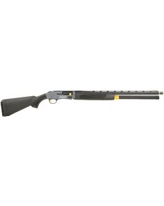 Mossberg 85165 940 JM Pro Full Size 12 Gauge Semi-Auto 3" 9+1 24" Matte Blued Vent Rib Barrel, Tungsten Gray Drilled &amp; Tapped Stainless Steel Receiver, Adjustable Black Synthetic Stock, Right Hand