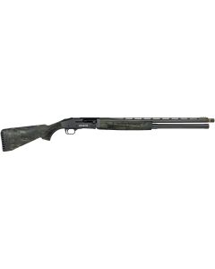 Mossberg 85166 940 Pro 12 Gauge 9+1 3" 24", Tungsten Gray Optic Cut Rec, Black Multicam Synthetic Furniture, Adj. Shim Stock, Gold Oversized Controls, HiViz Fiber Optic Sight, Ext. Chokes
