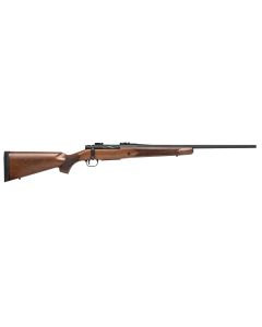 Mossberg 28137 Patriot Walnut Full Size 350 Legend 4+1 22" Matte Blued Fluted Barrel, Matte Blued Stainless Steel Receiver Drilled &amp; Tapped, Walnut Fixed Stock, Right Hand