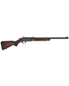 Henry H015360BH Single ShotFull Size 360 Buckhammer 1rd 22" Blued Single Shot Barrel, Blued Drilled &amp; Tapped Stainless Steel Receiver, American Walnut Stock, Right Hand